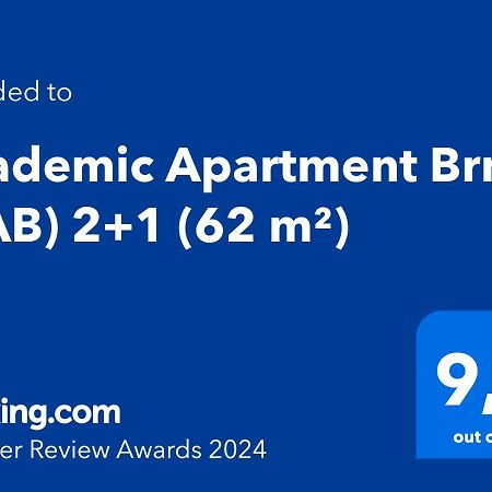 Academic Apartment Brno Exteriér fotografie